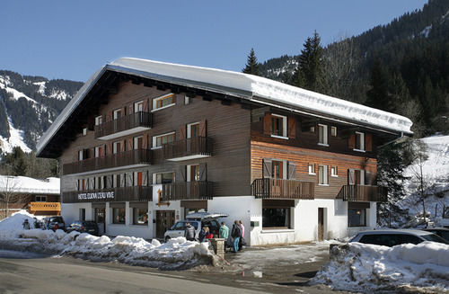 Hotel Eliova L'Eau Vive Châtel Dış mekan fotoğraf